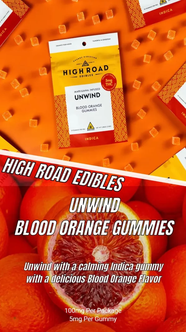 High Road Blood Orange Gummies