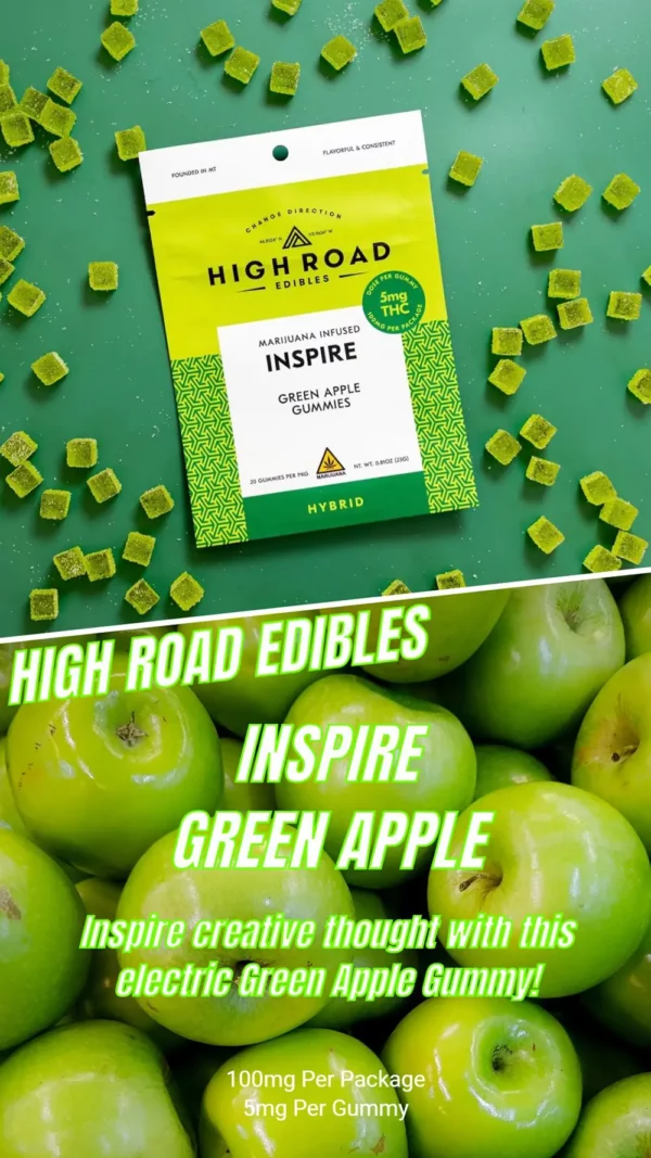 High Road Green Apple Gummy