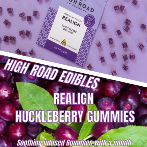 High Road Huckleberry Gummies