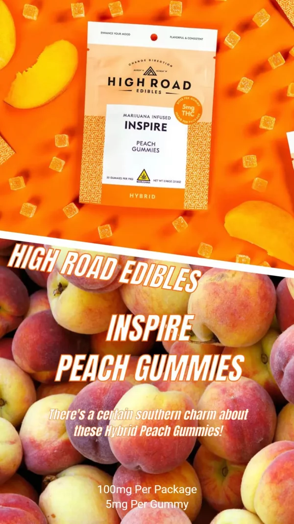 High Road Peach Gummy
