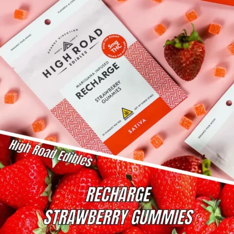 High Road Strawberry Gummies